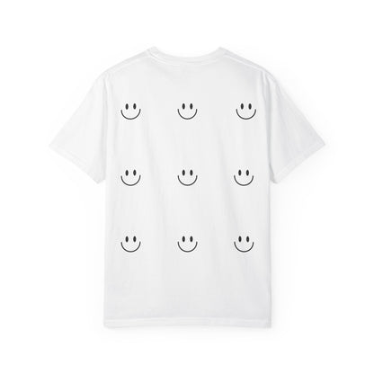Smiley Face  T-Shirt, Fun Graphic Tee, Casual Wear, Gift for Friends, Positive Vibes Shirt, Happy Birthday Gift, Summer Essentials