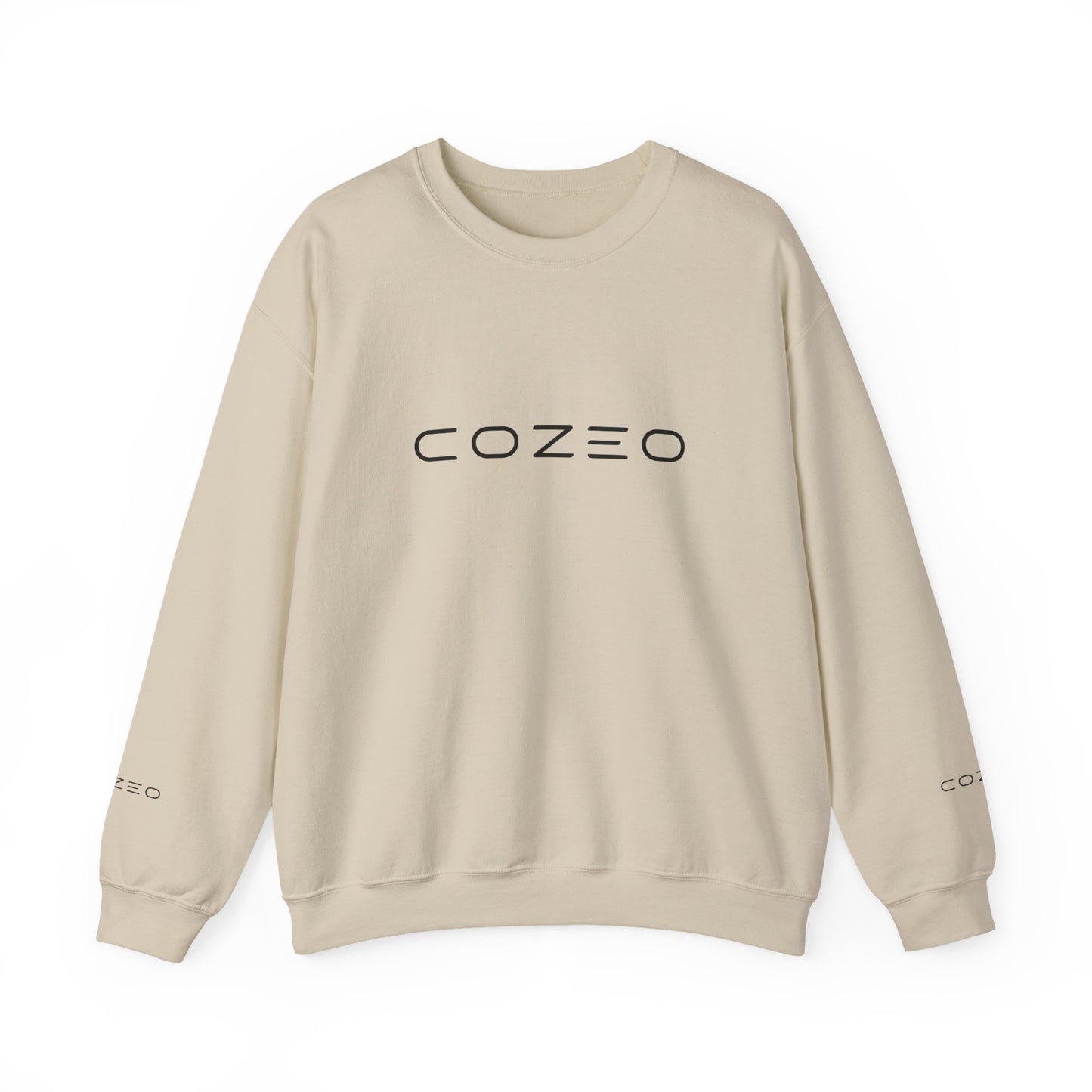 Cozeo Embroidered Chest Crewneck Sweatshirt