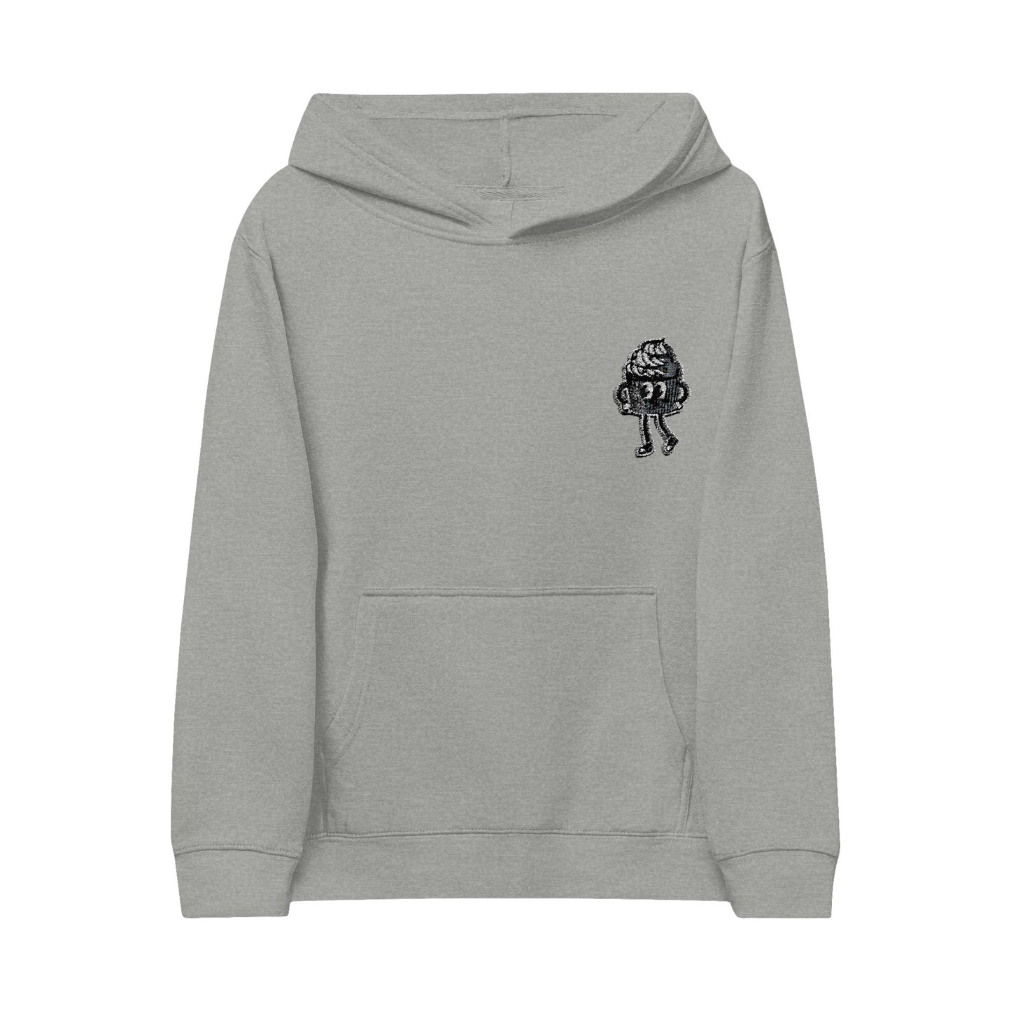 Cozy Kids Fleece Hoodie with Fun Embroidery - Perfect for Playdates, Birthdays, Back to School, Casual Wear, Children's Apparel