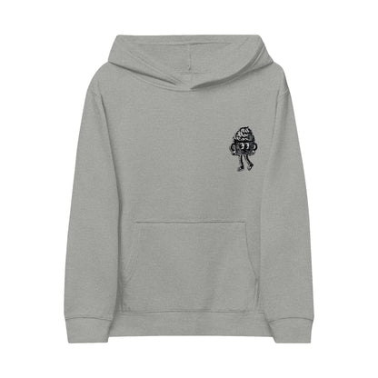 Cozy Kids Fleece Hoodie with Fun Embroidery - Perfect for Playdates, Birthdays, Back to School, Casual Wear, Children's Apparel