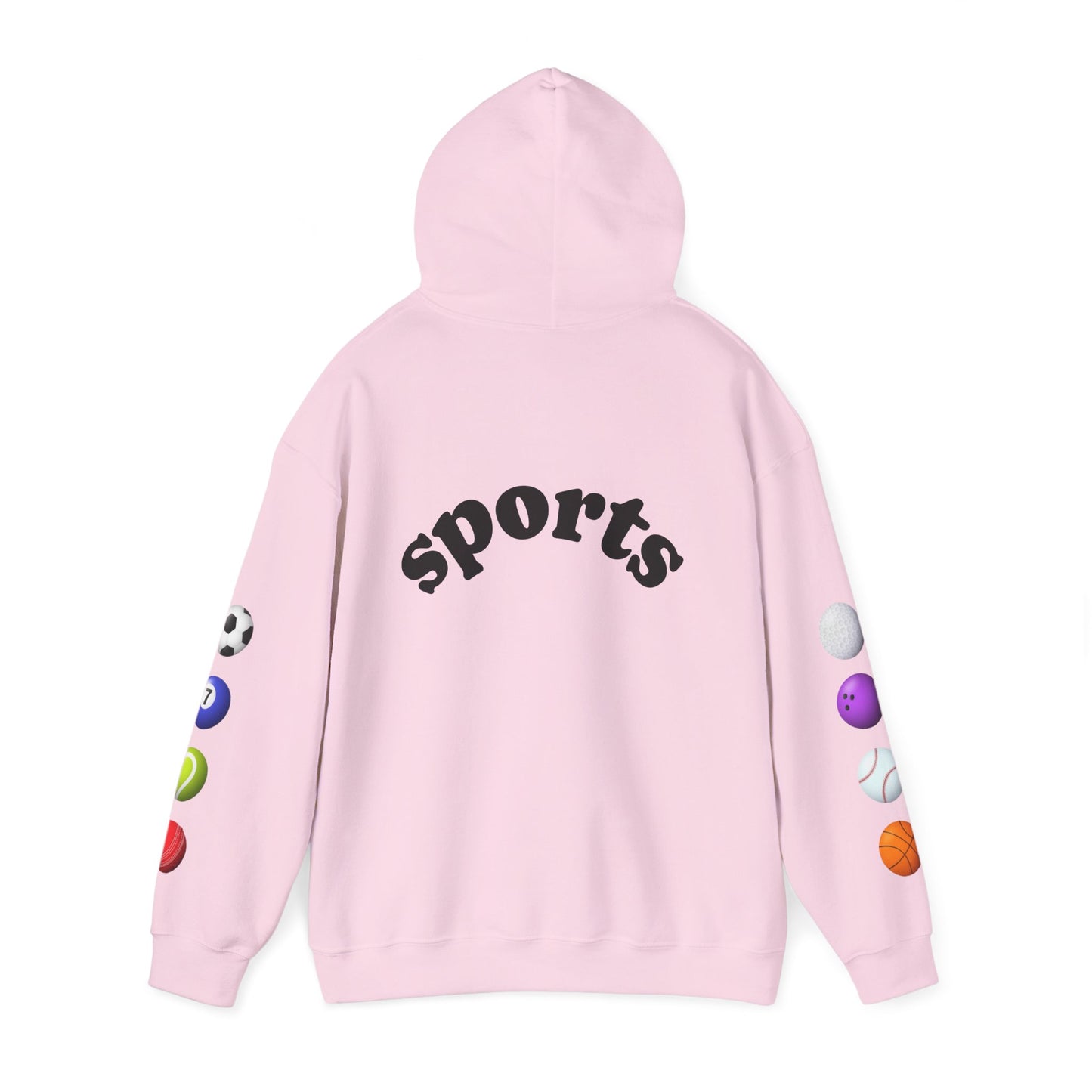 Sports-Themed Hoodie, Perfect for Athletes, Gifts for Sports Lovers, Cozy Sweatshirt for Game Days, Casual Wear