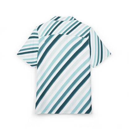 Tropical  Button-Down Shirt, Summer Casual Shirt, Vacation Wear, Beach Party Outfit, Stylish  Top, AOP Hawaiian Print