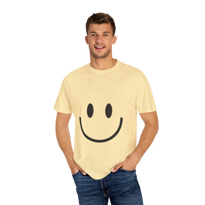 Smiley Face  T-Shirt, Fun Graphic Tee, Casual Wear, Gift for Friends, Positive Vibes Shirt, Happy Birthday Gift, Summer Essentials