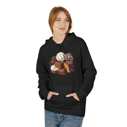 Indulgent Treats Hoodie - Perfect for Dessert Lovers, Cozy Gift, Snack Enthusiast Apparel, Sweet Tooth Hoodie, Funny Dessert Wear