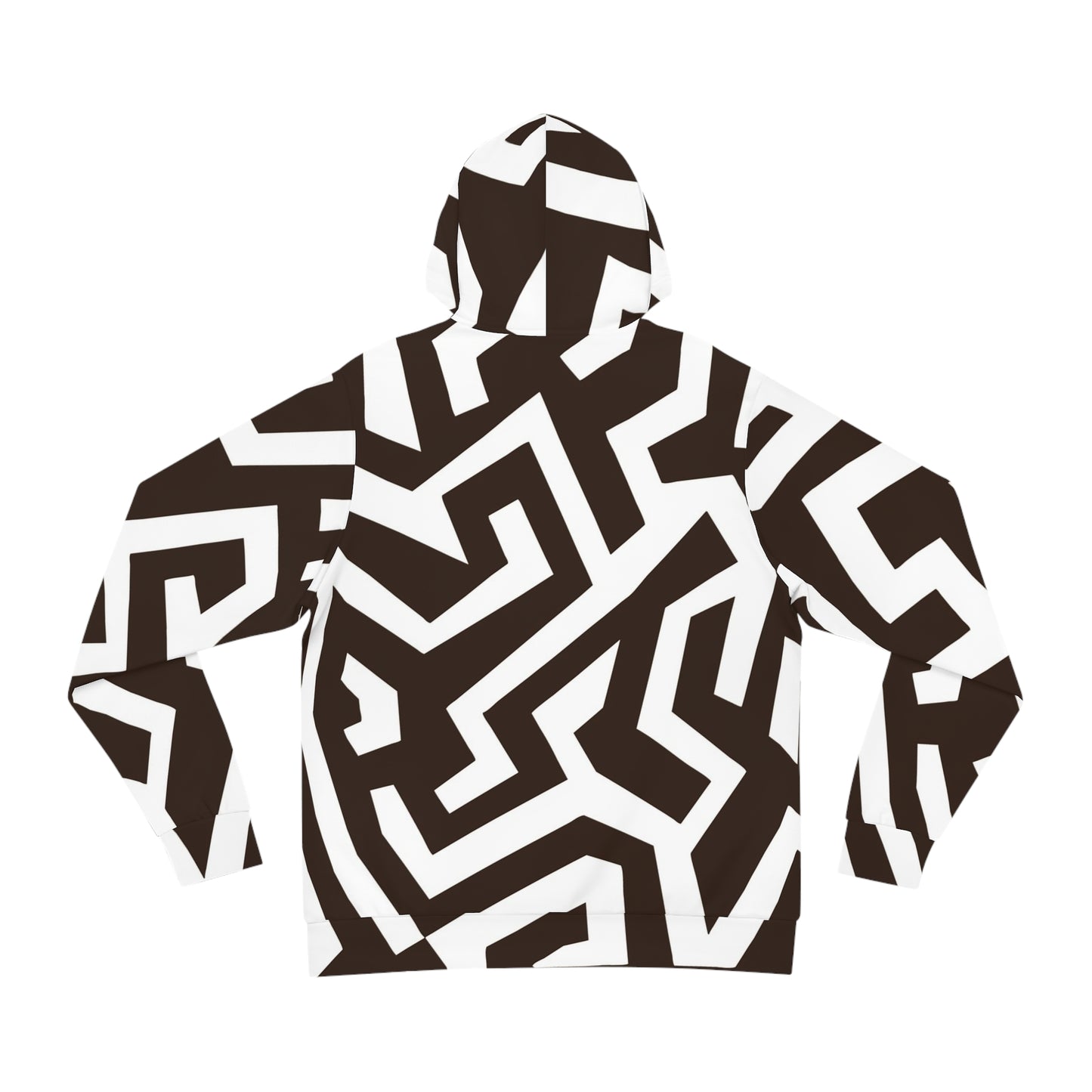 Geometric Hoodie | Trendy Streetwear, Unique Fashion Layer, Cozy Gift for Her,Pullover, Stylish Wardrobe Essential