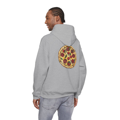pizza design Heavy Blend™ Hooded Sweatshirt