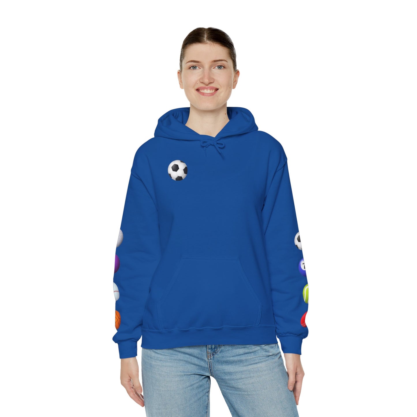 Sports-Themed Hoodie, Perfect for Athletes, Gifts for Sports Lovers, Cozy Sweatshirt for Game Days, Casual Wear