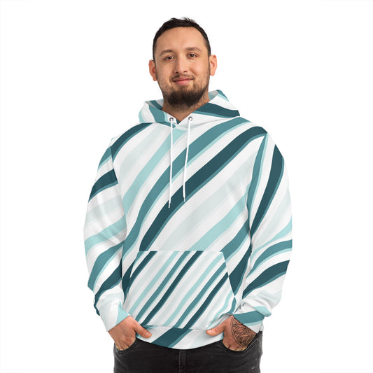 Stylish Striped Fashion Hoodie, Casual Wear, Cozy Gift, Streetwear Style, Layered Clothing for All Seasons