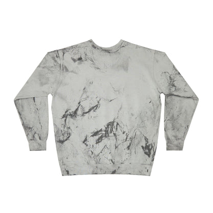 Color Blast  Crewneck Sweatshirt, Tie-Dye Pullover, Casual Hoodie, Trendy Gift for Her, Spring Fashion, Cozy Sweater