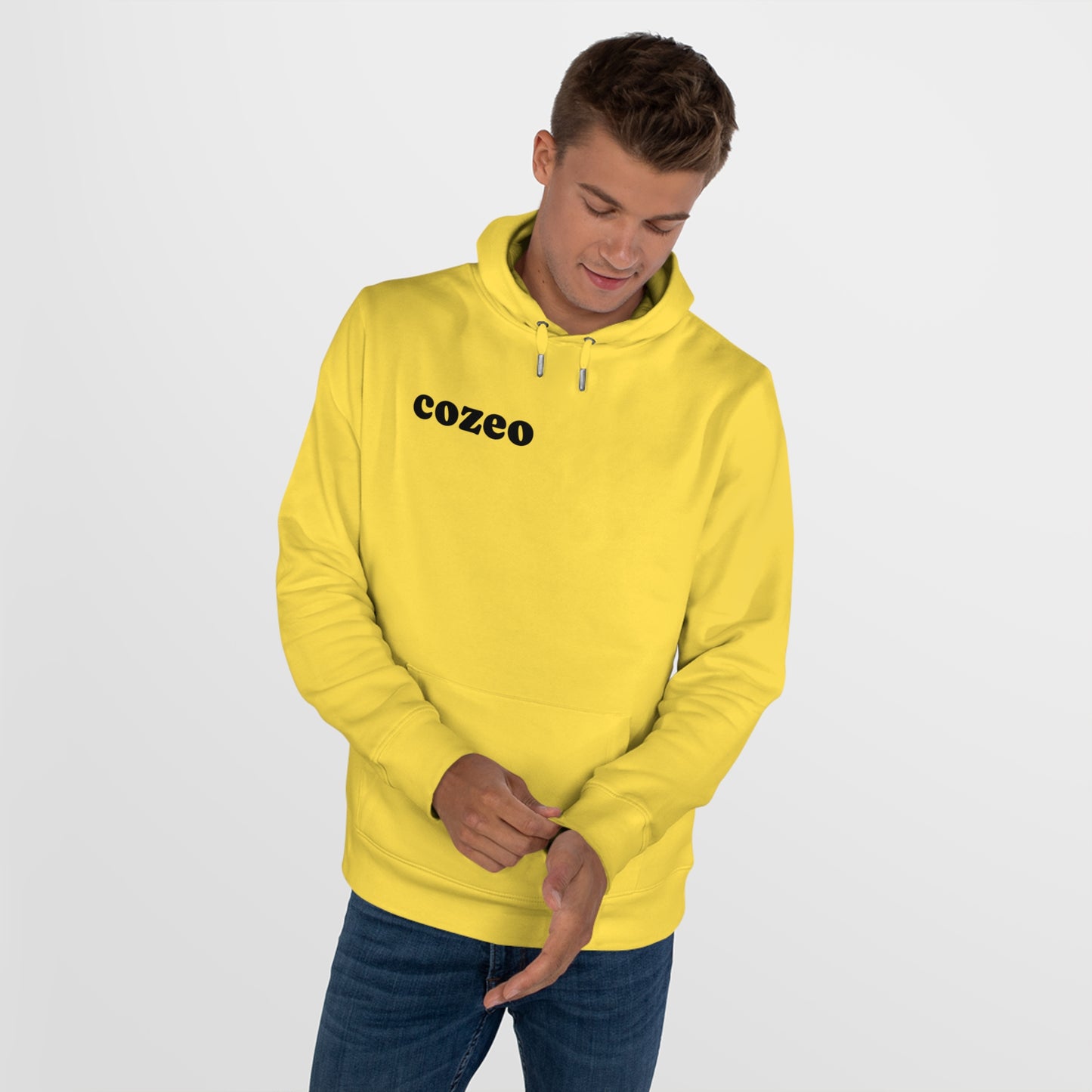 Stylish Cozeo King Hooded Sweatshirt, Casual Wear, Gift for Him, Streetwear Fashion, Cozy Sweatshirt