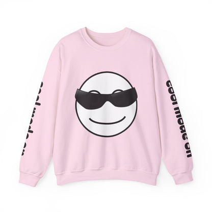 Cool Vibes Crewneck Sweatshirt, Chill Fashion, Casual Wear, Trendy Gift, Lounge Pullover
