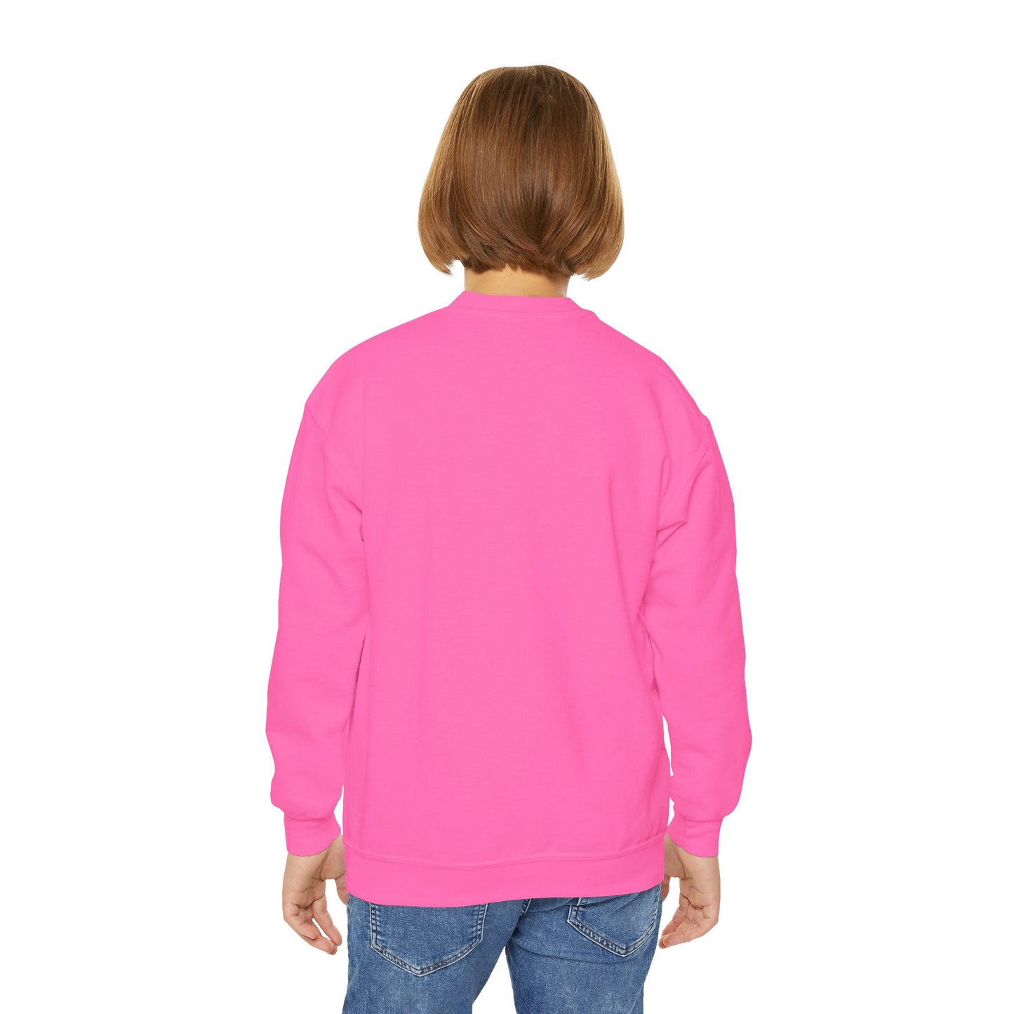 Bee Cool Youth Crewneck Sweatshirt, Cute Bee Sweatshirt, Kids Gift, Spring Fashion, Fun Casual Wear, Animal Themed Clothing