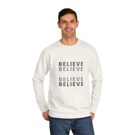 Believe Crew Sweatshirt | Cozy  Sweatshirt for Casual Comfort | Motivational Gift for Friends and Family, Daily Wear, [...]