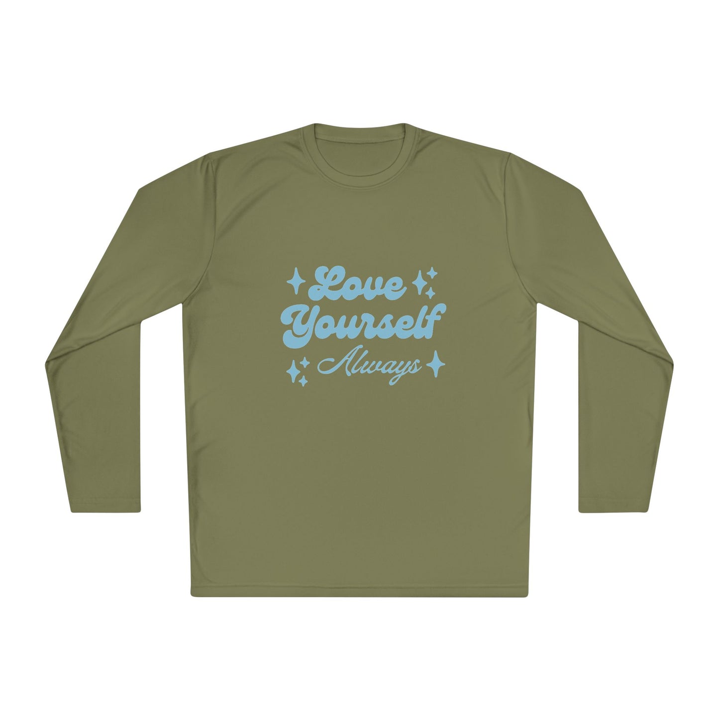 Love Yourself Long Sleeve Tee |  Comfort Wear, Self-Care Gift, Inspirational Shirt, Casual Outfit, Modern Apparel