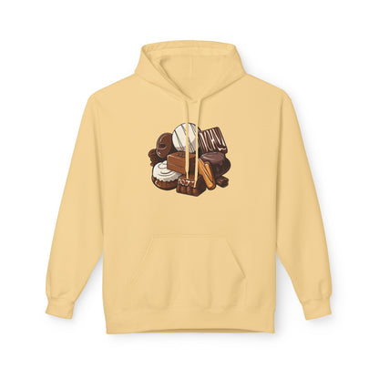 Indulgent Treats Hoodie - Perfect for Dessert Lovers, Cozy Gift, Snack Enthusiast Apparel, Sweet Tooth Hoodie, Funny Dessert Wear