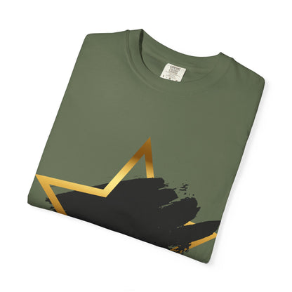 Stylish Star Graphic T-shirt - Casual Wear, Gift for Friends, Summer Fashion, Stylish Outfit, Everyday Casual