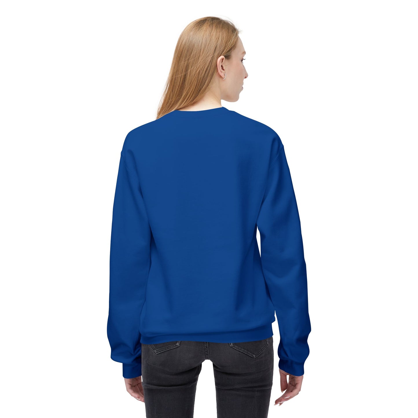 Colorful 'YEAH' Crewneck Sweatshirt,  Sweatshirt, Inspirational Gift, Cozy Fleece, Casual Wear, Everyday Comfort