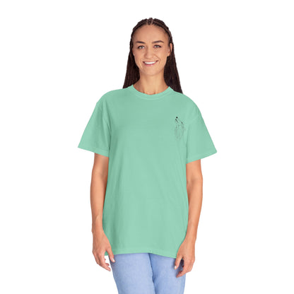 Garment-Dyed  T-Shirt, Casual Tee for Everyday Wear, Perfect Gift for Birthdays, Parties, Relaxation, Eco-Friendly Fashion