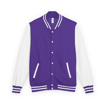 Trendy  Heavyweight Letterman Jacket | Retro Style Varsity Jacket | Perfect for Team Spirit, Gifts, Sports Events, Casual Wear