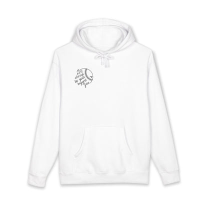 Inspirational  Heavyweight Hoodie - "I’ll Always Be There for You"