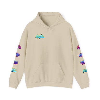 Graffiti Art  Hoodie - Cozy Streetwear, Unique Gift for Art Lovers, Perfect for Festivals, Casual Wear, Cool Graphic Sweatshirt