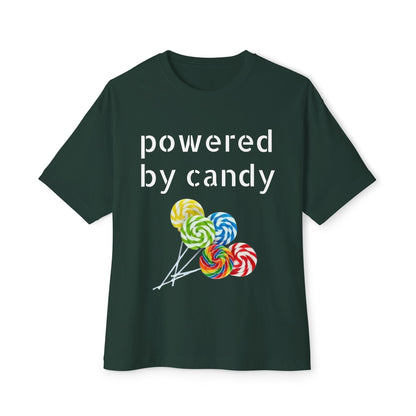 Candy-Themed  Oversized Boxy Tee, Sweet Treat Shirt, Fun Summer Tee, Trendy Casual Wear, Gift for Candy Lovers, Party Shirt, [...]