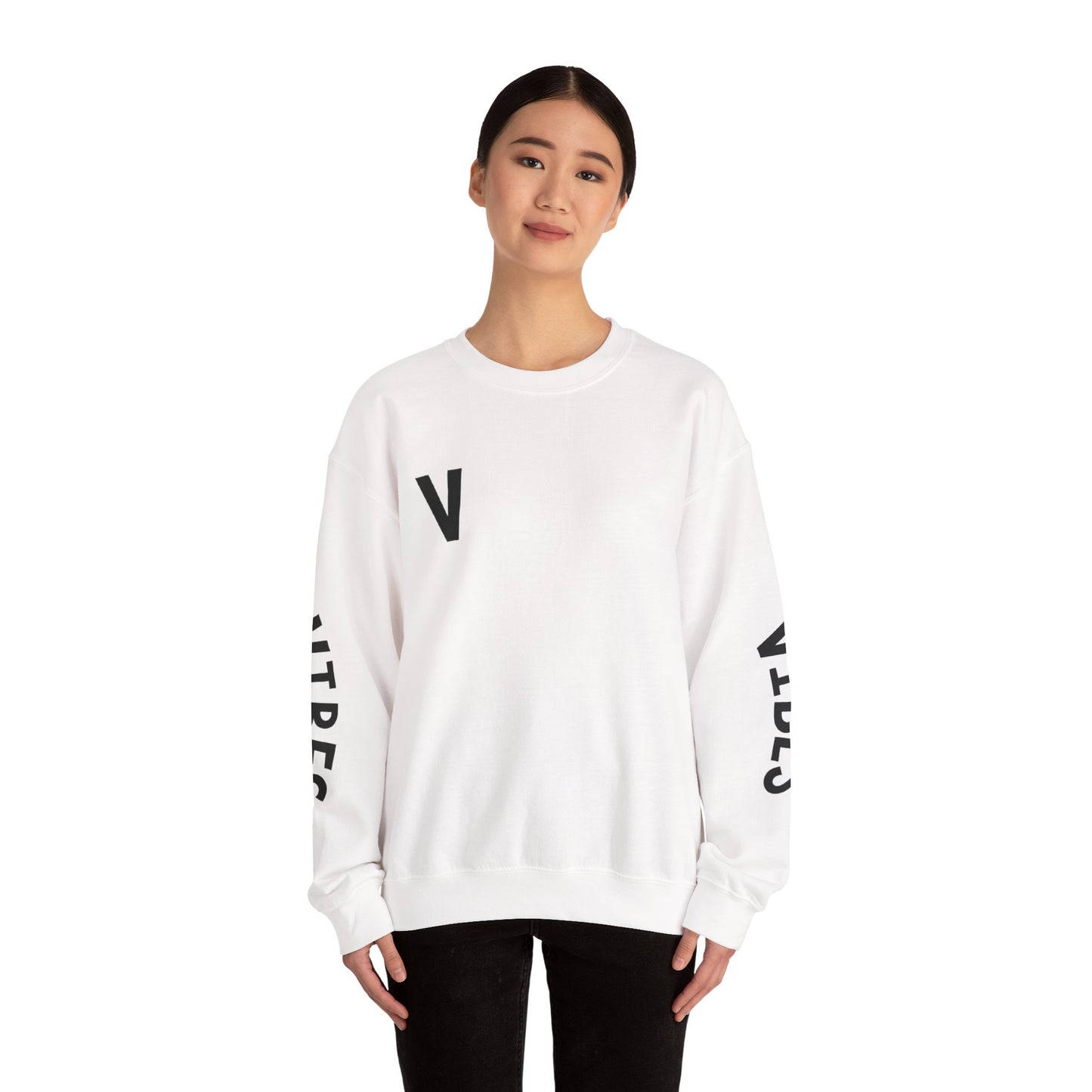Vibes  Heavy Blend™ Crewneck Sweatshirt - Cozy, Casual, Trendy, Gift for Her/Him, Perfect for Fall/Winter