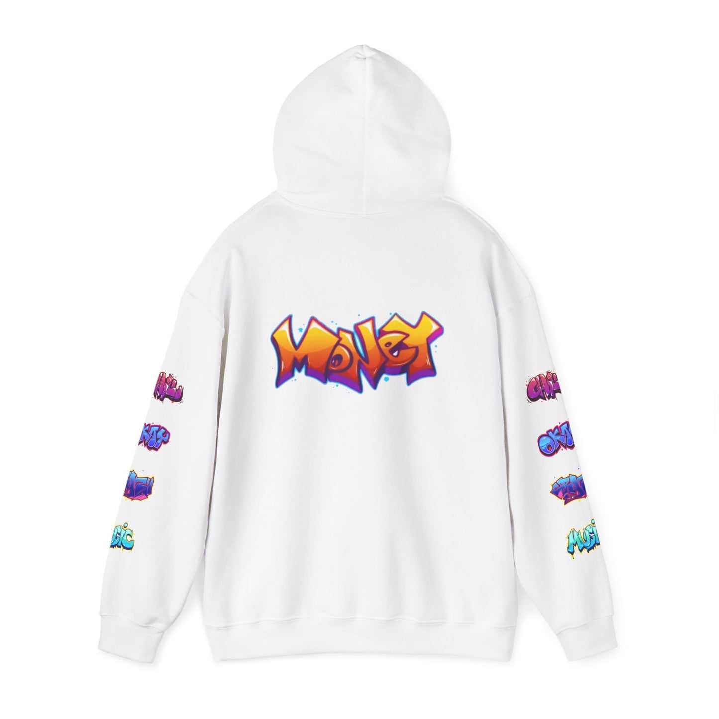 Graffiti Art  Hoodie - Cozy Streetwear, Unique Gift for Art Lovers, Perfect for Festivals, Casual Wear, Cool Graphic Sweatshirt