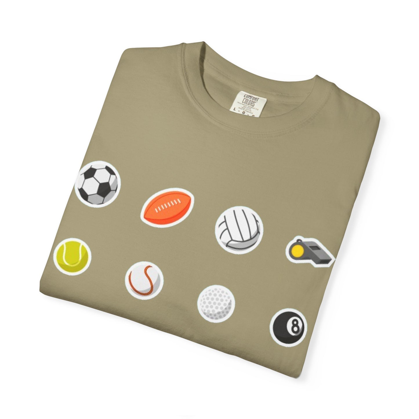Sporty Icon T-Shirt, Casual Wear, Gift for Athletes, Sports Lovers, Fun Workout Shirt, Sports Themed Apparel