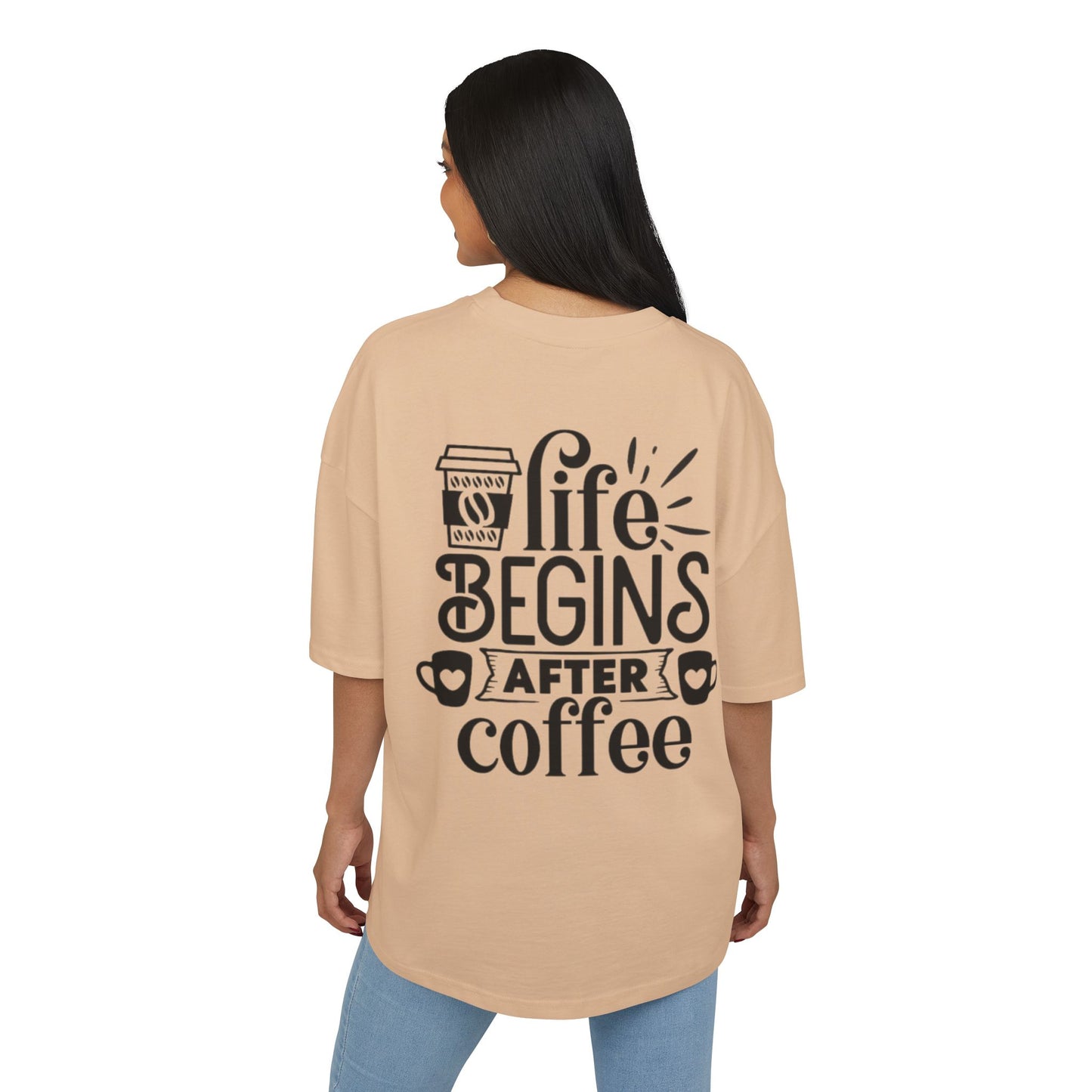 Life Begins After Coffee Box Tee,  Graphic T-Shirt, Casual Coffee Lover Apparel, Gift for Coffee Enthusiasts, Comfortable [...]
