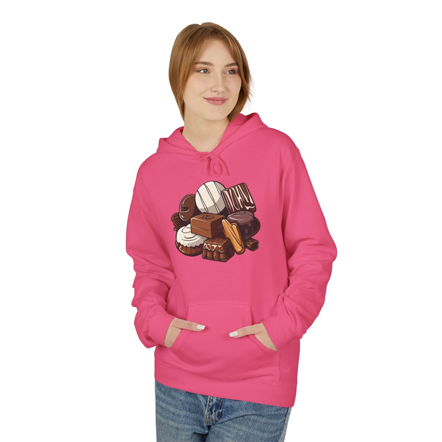Indulgent Treats Hoodie - Perfect for Dessert Lovers, Cozy Gift, Snack Enthusiast Apparel, Sweet Tooth Hoodie, Funny Dessert Wear