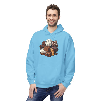 Indulgent Treats Hoodie - Perfect for Dessert Lovers, Cozy Gift, Snack Enthusiast Apparel, Sweet Tooth Hoodie, Funny Dessert Wear