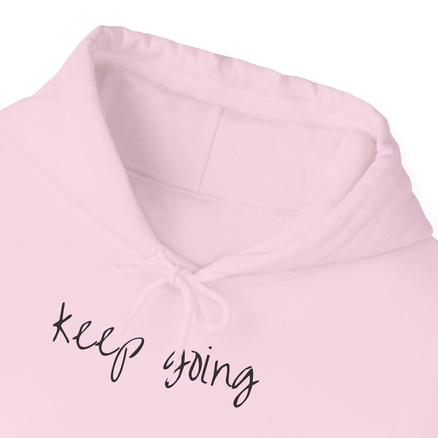 keep going design Heavy Blend™ Hooded Sweatshirt