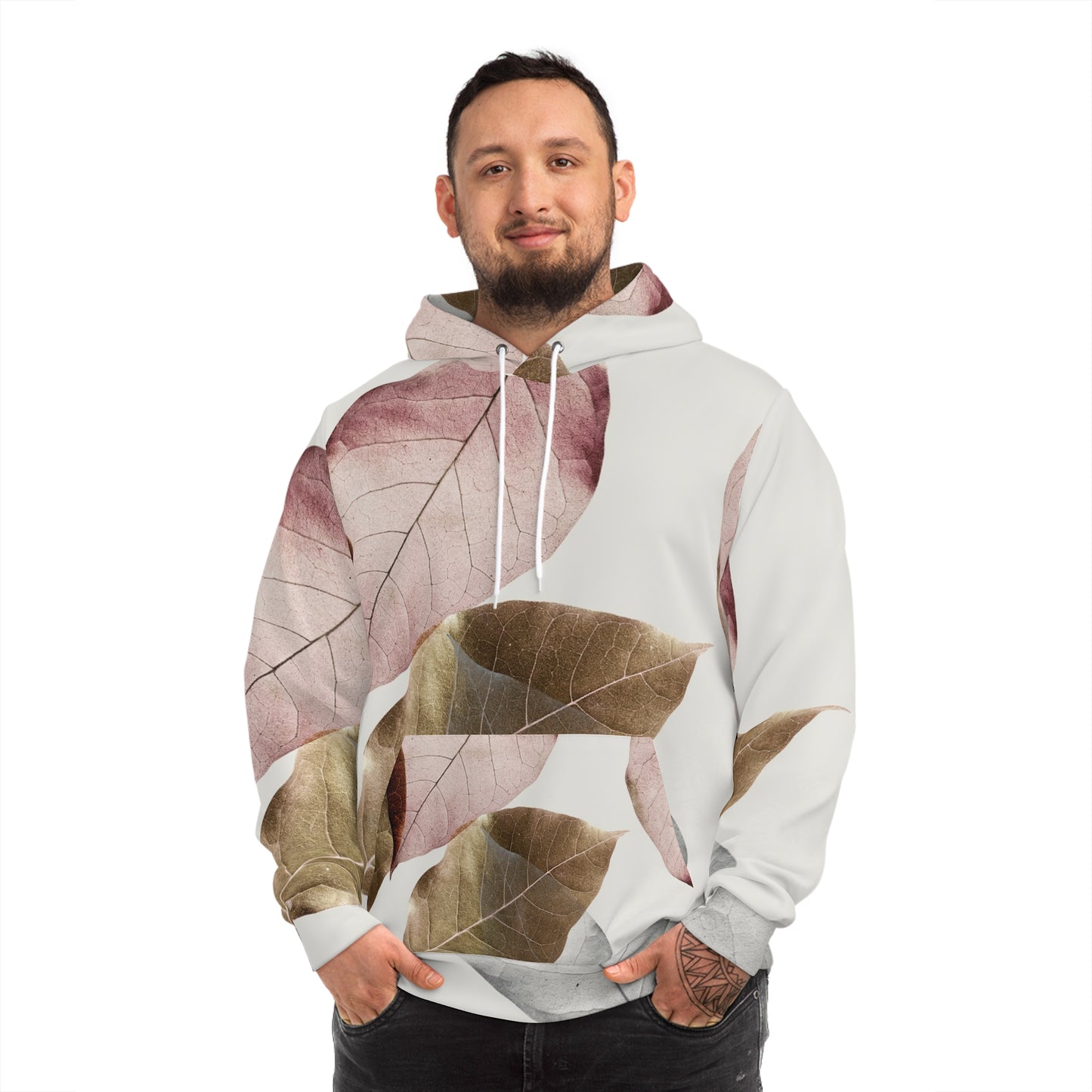 Leef Fashion Hoodie with All Over Print Design