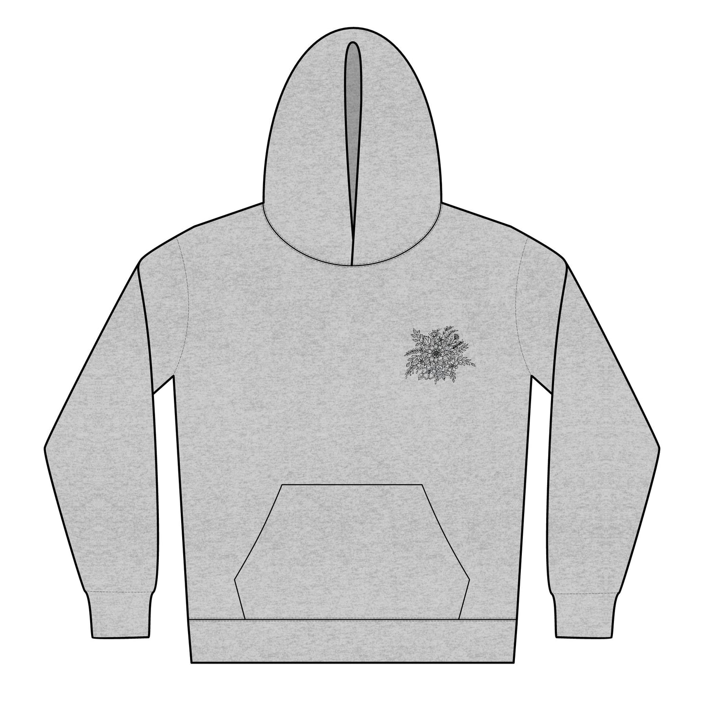 Cozy Youth Hooded Sweatshirt, Casual Outfit, Fun Gift for Teens, Warm Layer, Stylish Everyday Wear