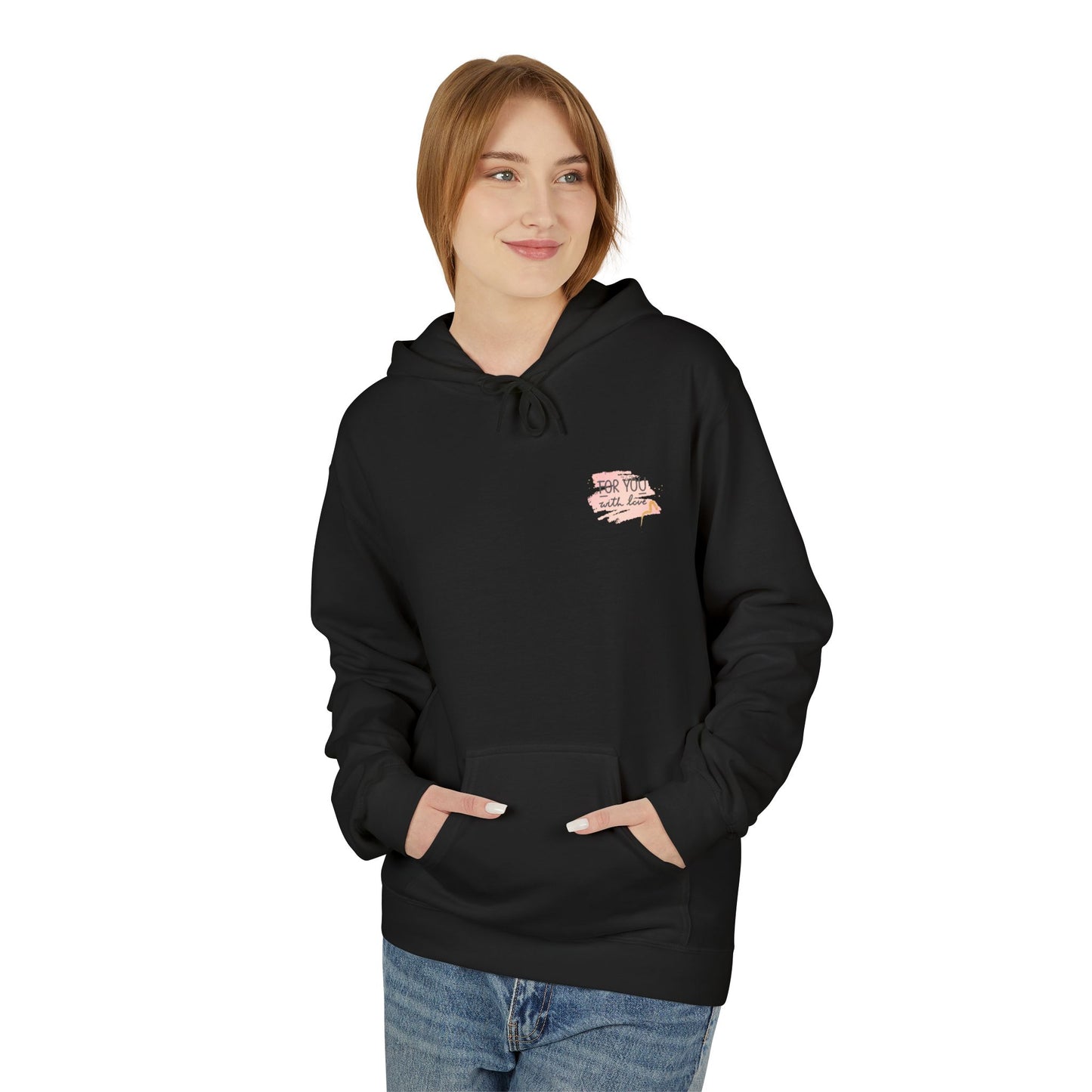 made with love design Midweight Softstyle Fleece Hoodie