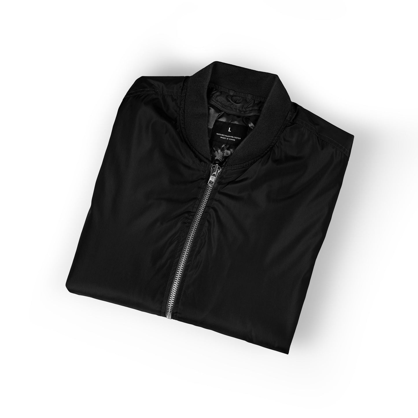 Eco-Friendly Embroidered Bomber Jacket | Stylish Sustainable Outerwear, Casual Streetwear, Perfect Gift for Eco-Conscious, Everyday Wear