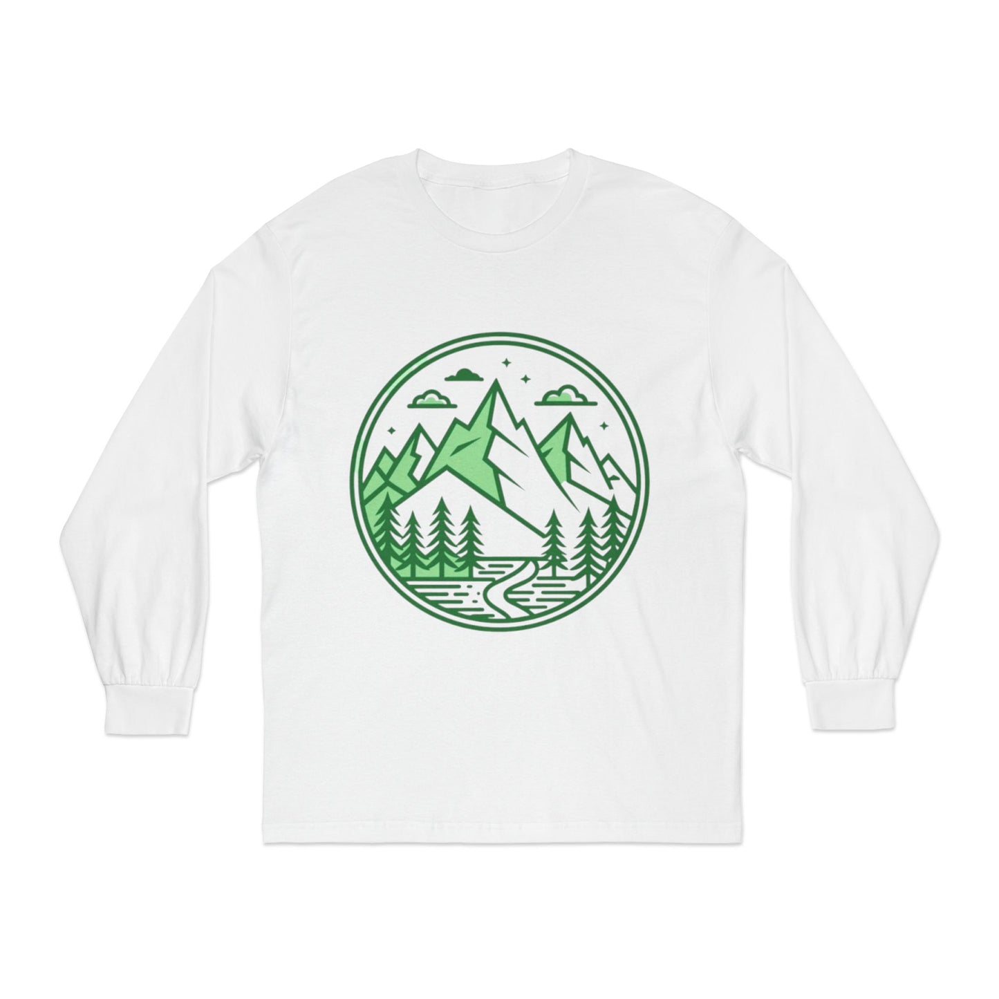 Nature-Inspired Long Sleeve T-Shirt