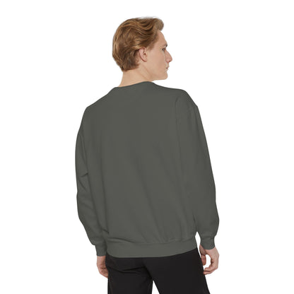 Good Vibes Only Sweatshirt, Garment-Dyed Crewneck, Cozy Casual Wear, Perfect for Festivals, Birthdays, Gifts