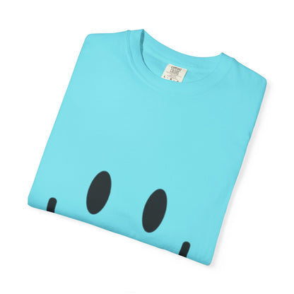 Smiley Face  T-Shirt, Fun Graphic Tee, Casual Wear, Gift for Friends, Positive Vibes Shirt, Happy Birthday Gift, Summer Essentials