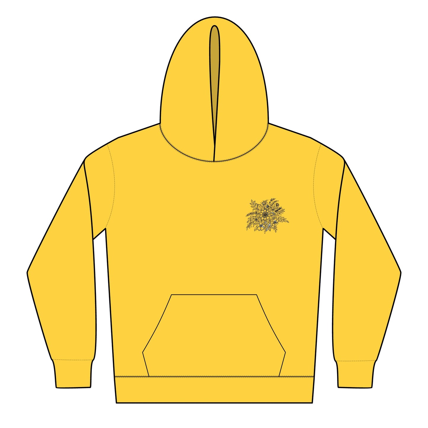 Cozy Youth Hooded Sweatshirt, Casual Outfit, Fun Gift for Teens, Warm Layer, Stylish Everyday Wear