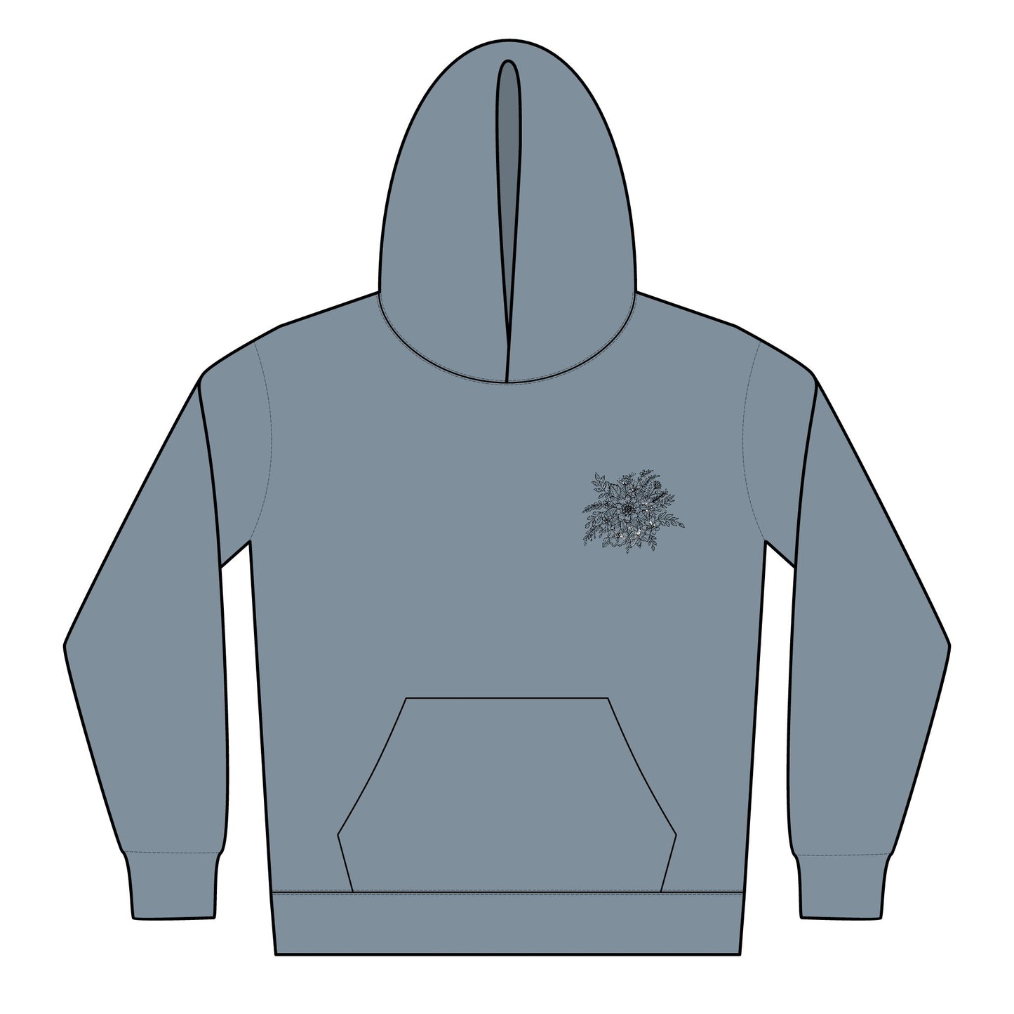 Cozy Youth Hooded Sweatshirt, Casual Outfit, Fun Gift for Teens, Warm Layer, Stylish Everyday Wear