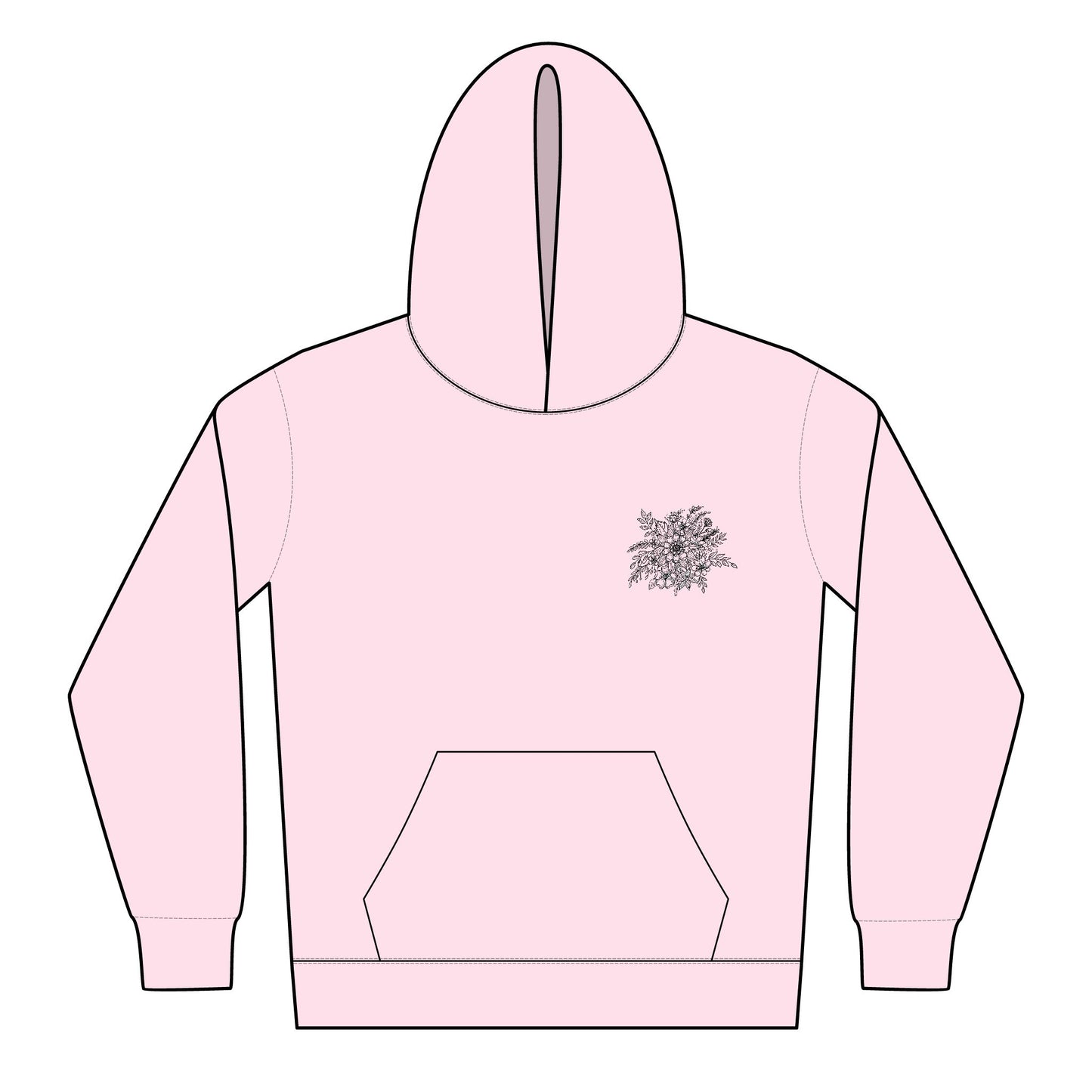 Cozy Youth Hooded Sweatshirt, Casual Outfit, Fun Gift for Teens, Warm Layer, Stylish Everyday Wear