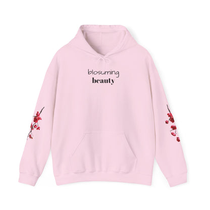 Blossoming Beauty Hoodie - Cozy  Sweatshirt for Spring Fashion, Gift for Her, Floral Hoodie, Casual Style, Spring Outfit