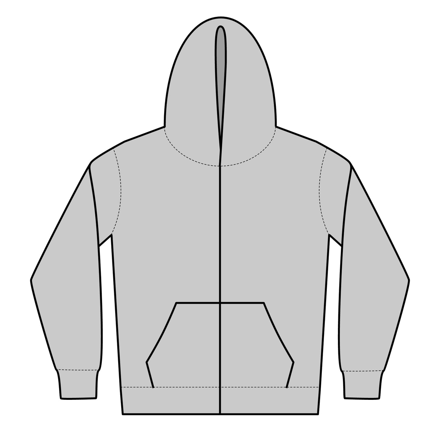 Youth Zipped Hoodie - Cozy Sweatshirt for Kids, Perfect for Cold Days, Gift for Birthdays, Sports, and Casual Wear