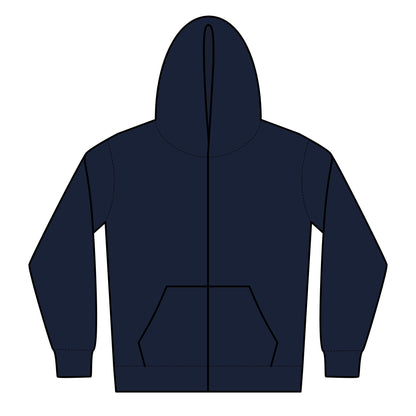 Youth Zipped Hoodie - Cozy Sweatshirt for Kids, Perfect for Cold Days, Gift for Birthdays, Sports, and Casual Wear