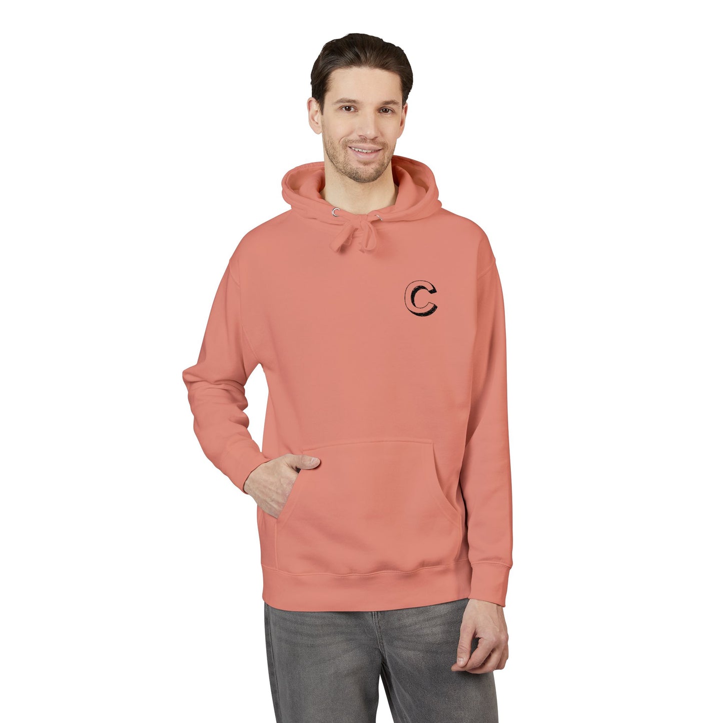 Stylish  Fleece Hoodie with Minimalist Design