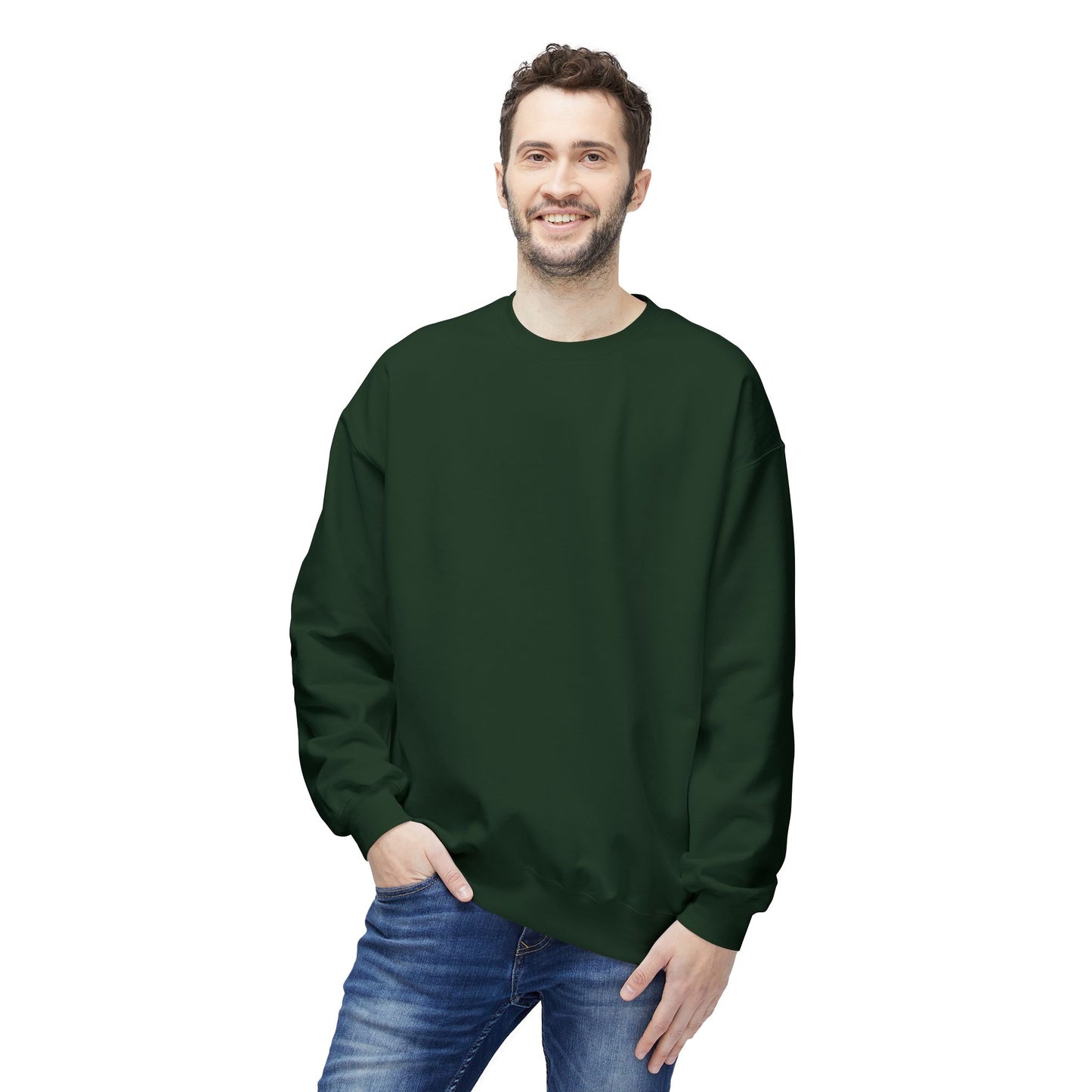 Cozy  Fleece Crewneck Sweatshirt - Perfect Gift for Friends, Family, Birthdays, Fall, Winter, Casual Wear, Everyday Comfort