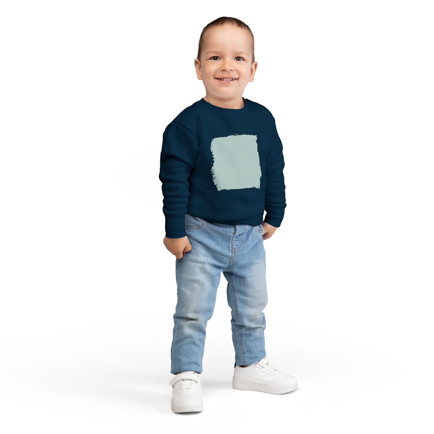 Minimalist Toddler Sweatshirt - Cute Kids Apparel, Perfect for Casual Wear, Gift for Toddlers, Birthday Celebrations, Everyday Style