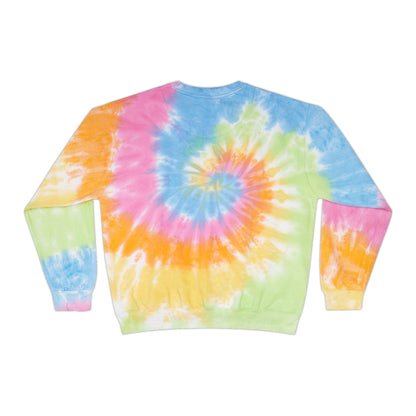 Cozy Tie-Dye Sweatshirt for Relaxation, Casual Wear, Gift for Friends, Festival Style,